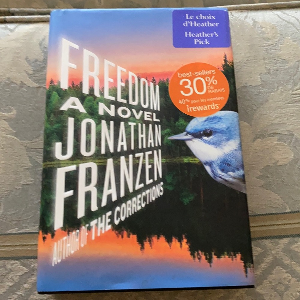 Freedom a Novel by Jonathan Franzen hardcover